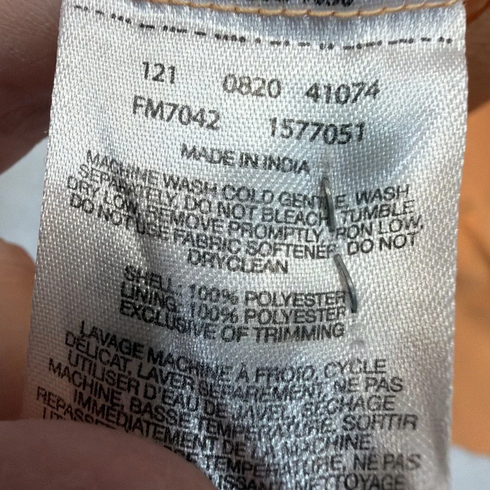 Columbia PFG Outdoor Vented Omni Shade Button Up Shirt Pockets Orange Mens XL - Picture 13 of 16